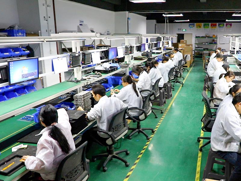 industrial computer production line