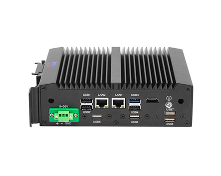 Intel J1900 Fanless Box PC Support DIN Rail Mount