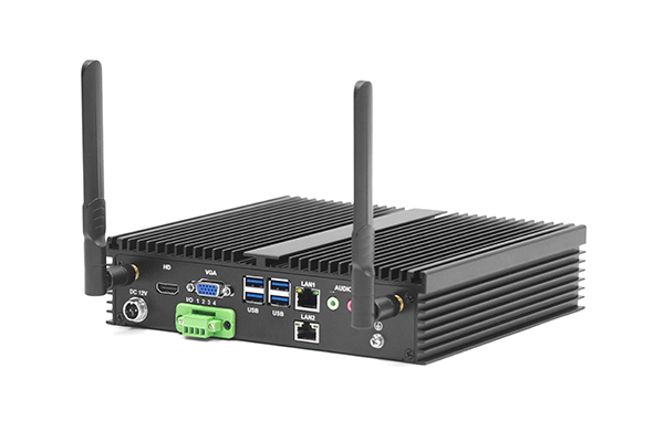 intel 8th gen i3 i5 i7 fanless box pc 4