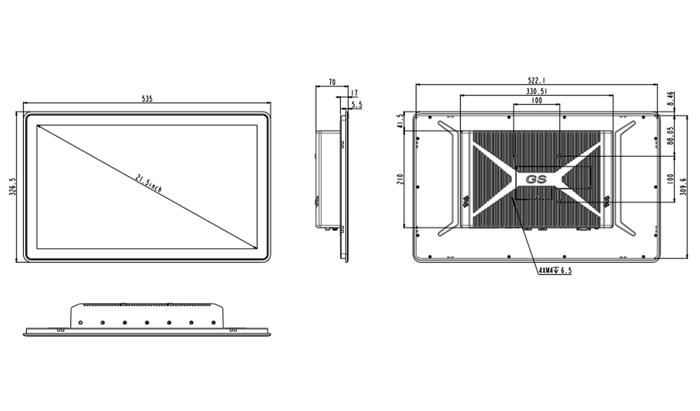 Dimension_of_21.5_Inch_Intel®_Core™_8th_I3I5I7_Cableless_Capacitive_Panel_PC.jpg